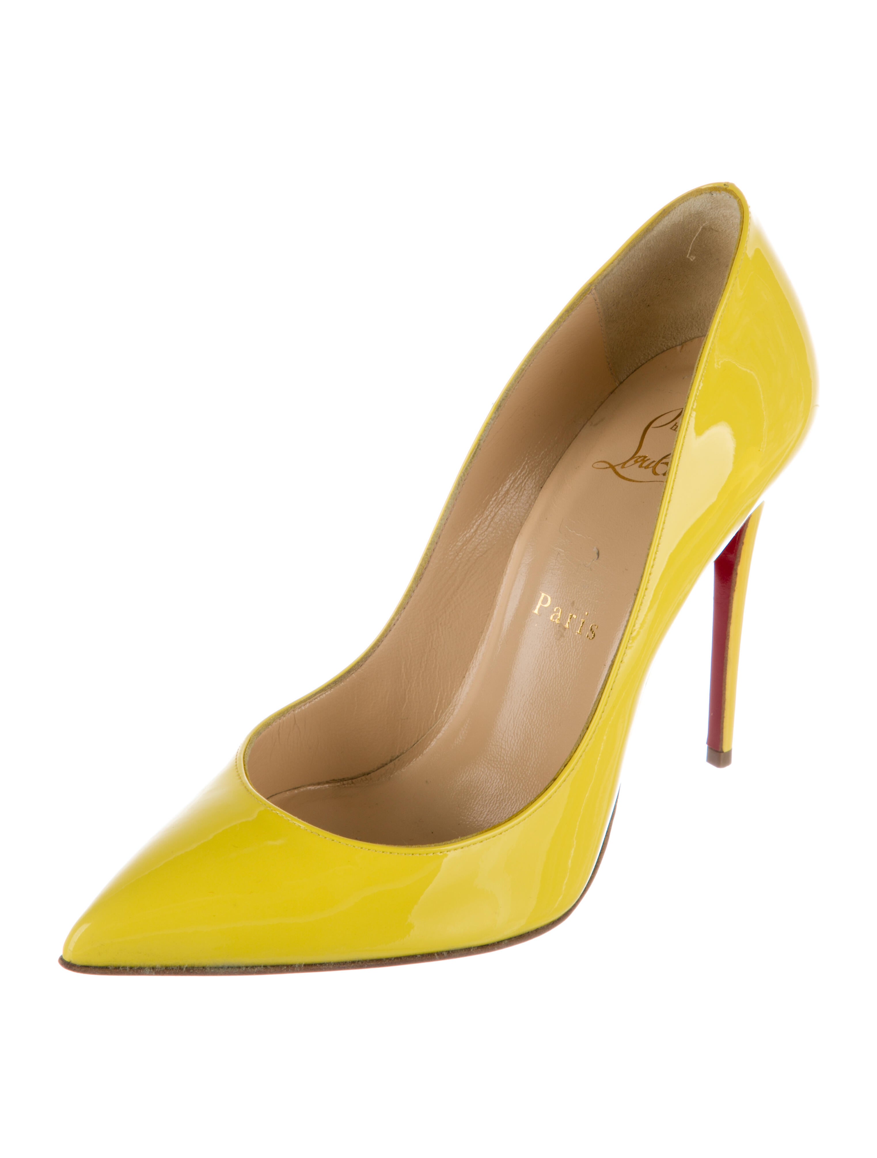 Christian Louboutin Pigalle Follies 100 Patent Leather Pumps