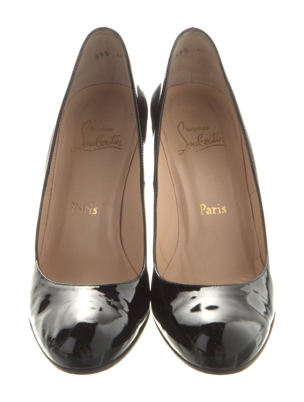 louboutin scarpin patent leather