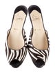 Christian Louboutin Ponyhair Animal Print Mules