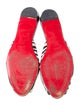 Christian Louboutin Ponyhair Animal Print Mules