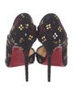 Christian Louboutin Iriza 100 Printed D'Orsay Pumps