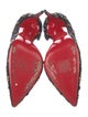 Christian Louboutin Iriza 100 Printed D'Orsay Pumps