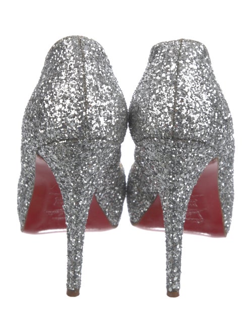 Christian Louboutin Glitter Accents Pumps