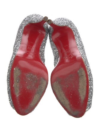Christian Louboutin Glitter Accents Pumps