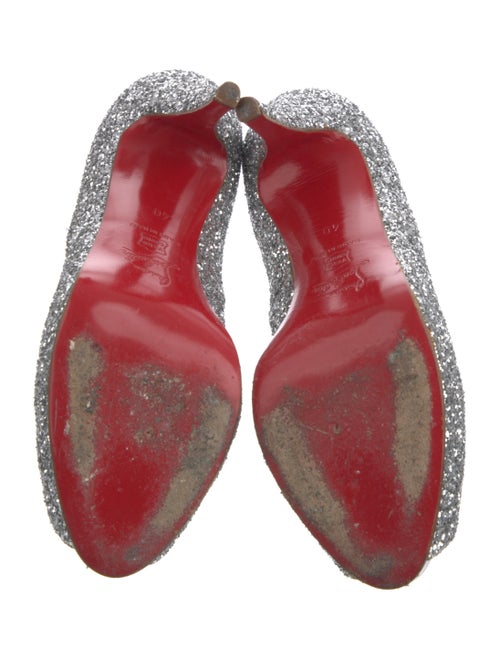 Christian Louboutin Glitter Accents Pumps