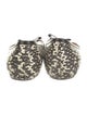 Christian Louboutin Python Animal Print Flats