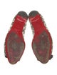 Christian Louboutin Python Animal Print Flats
