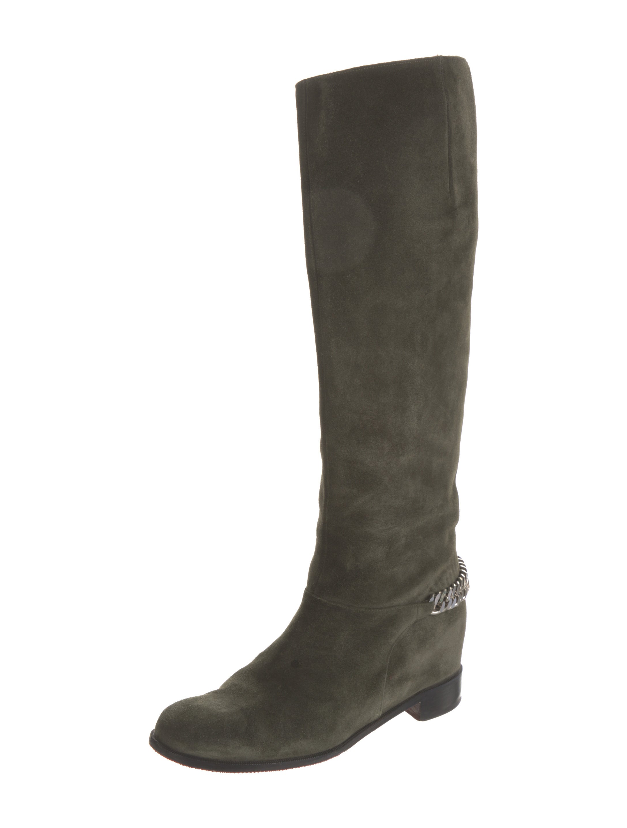 suede riding boots