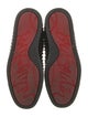 Christian Louboutin Spike Accents Leather Sneakers