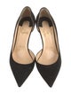 Christian Louboutin Suede D'Orsay Pumps