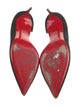 Christian Louboutin Suede D'Orsay Pumps