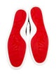 Christian Louboutin Rockstud Accents Leather Sneakers