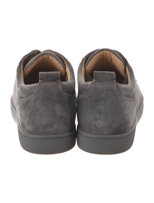 Christian Louboutin Rockstud Accents Leather Sneakers