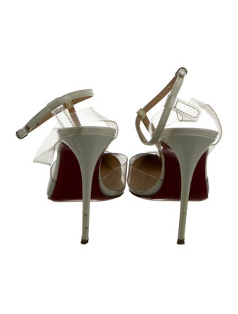 Christian Louboutin Patent Leather T-Strap Pumps