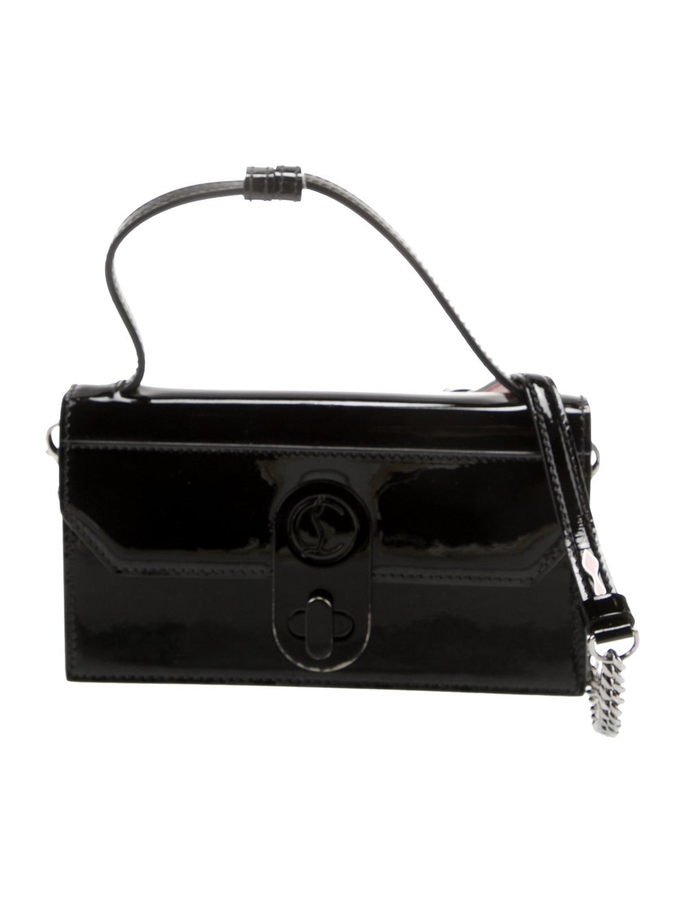 Christian Louboutin ChainLink Patent Leather Handle … Gem