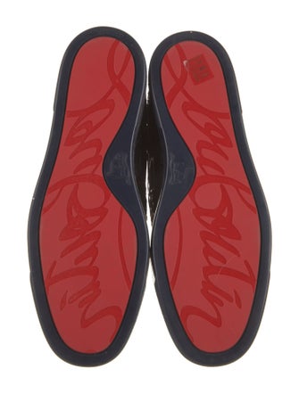 Christian Louboutin Python Animal Print Sneakers