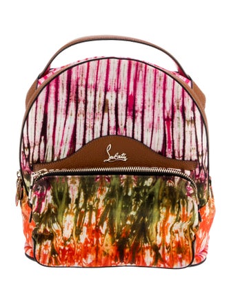 Christian Louboutin Small Backloubi Tie Dye Backpack