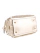 Christian Louboutin Leather Metallic Studded Panettone Handle Bag