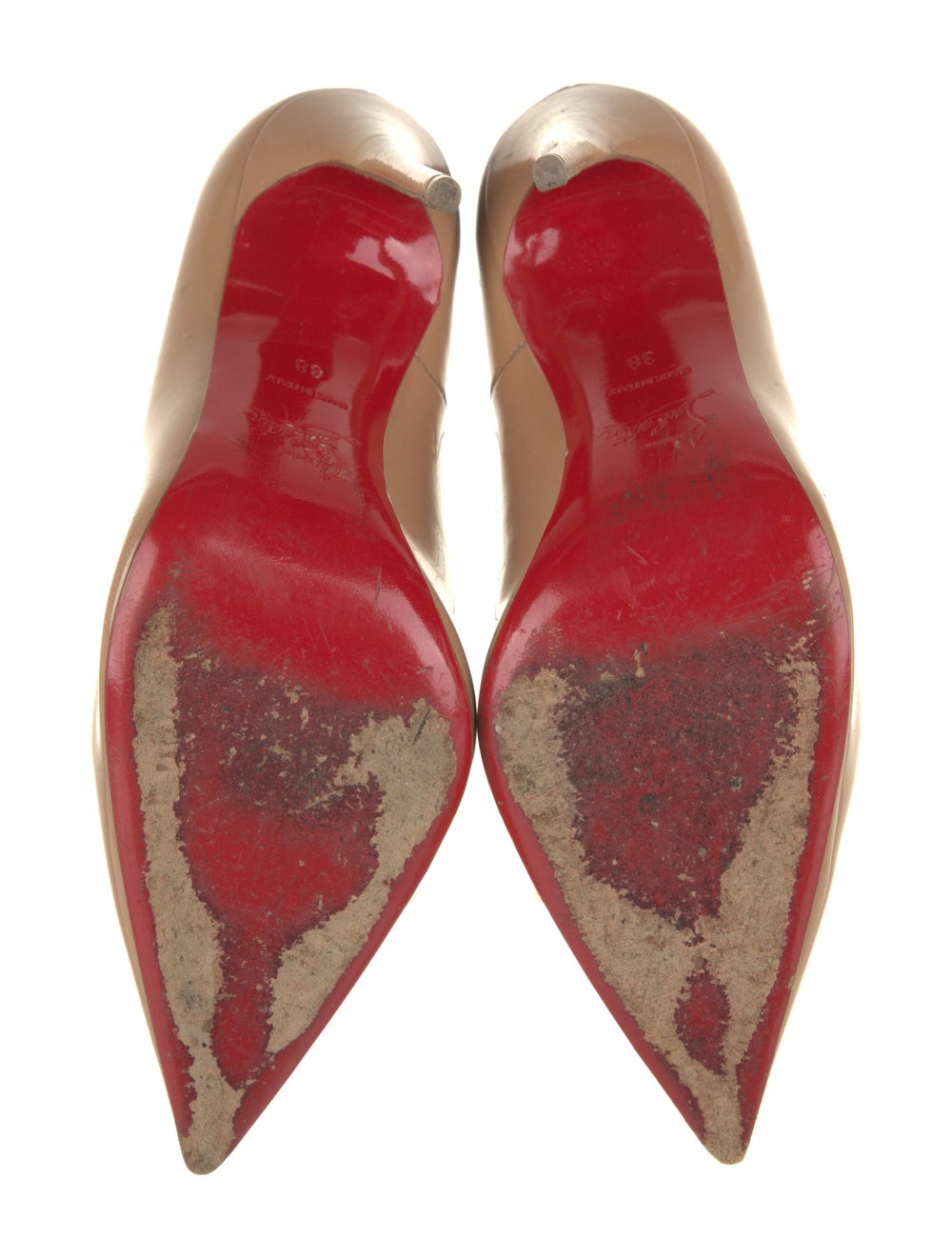 louboutin patent leather pumps