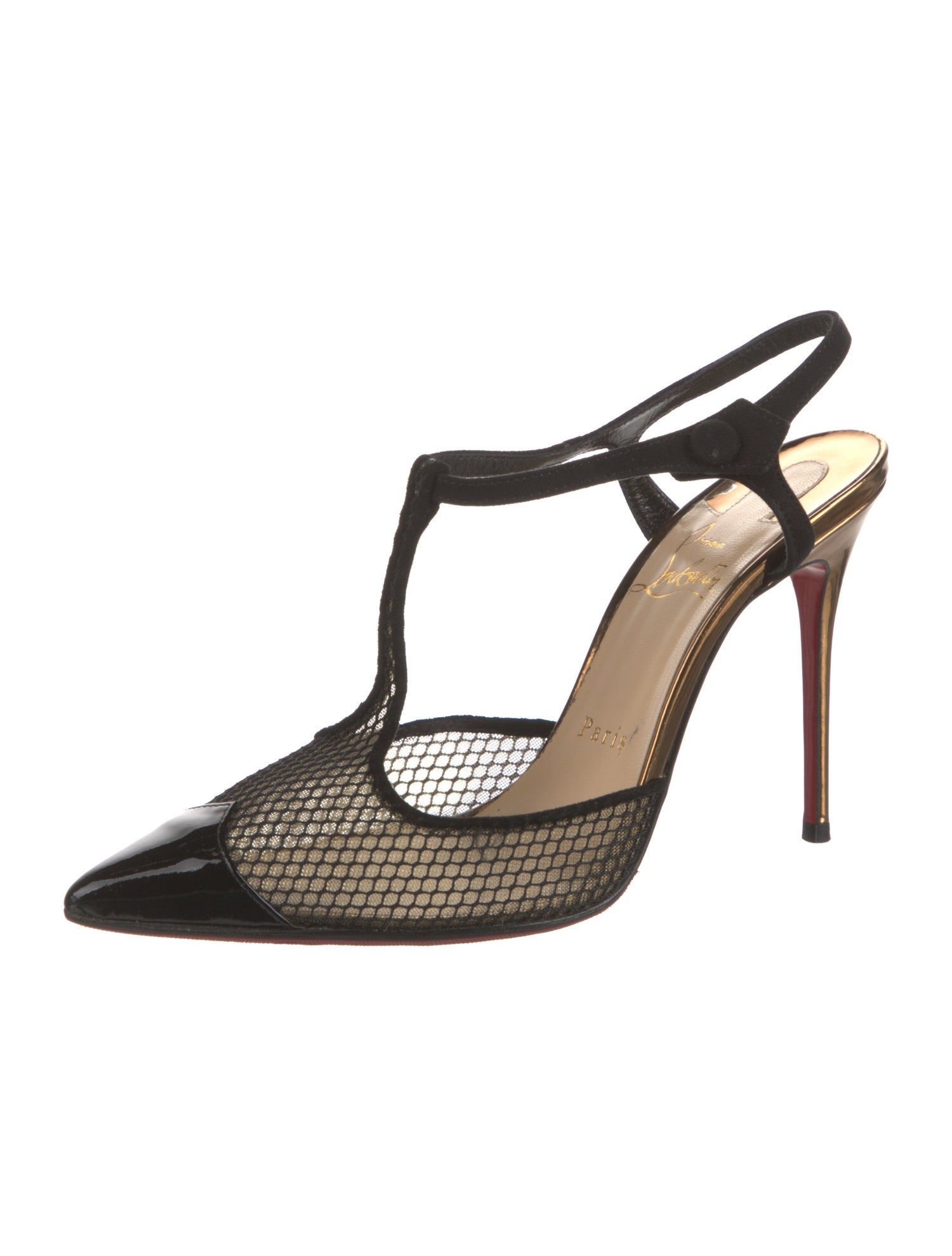 Christian Louboutin T-Strap Pumps