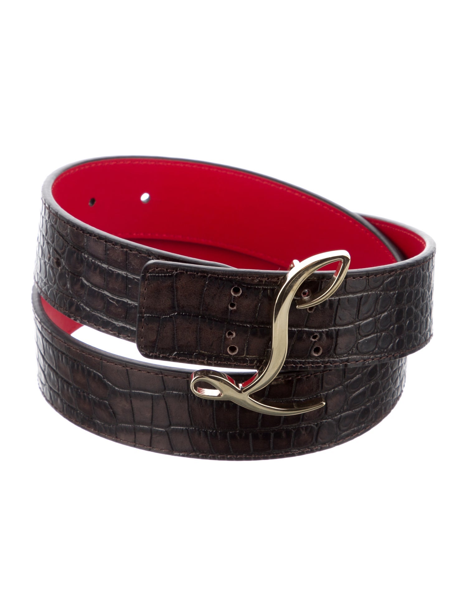 louboutin belts