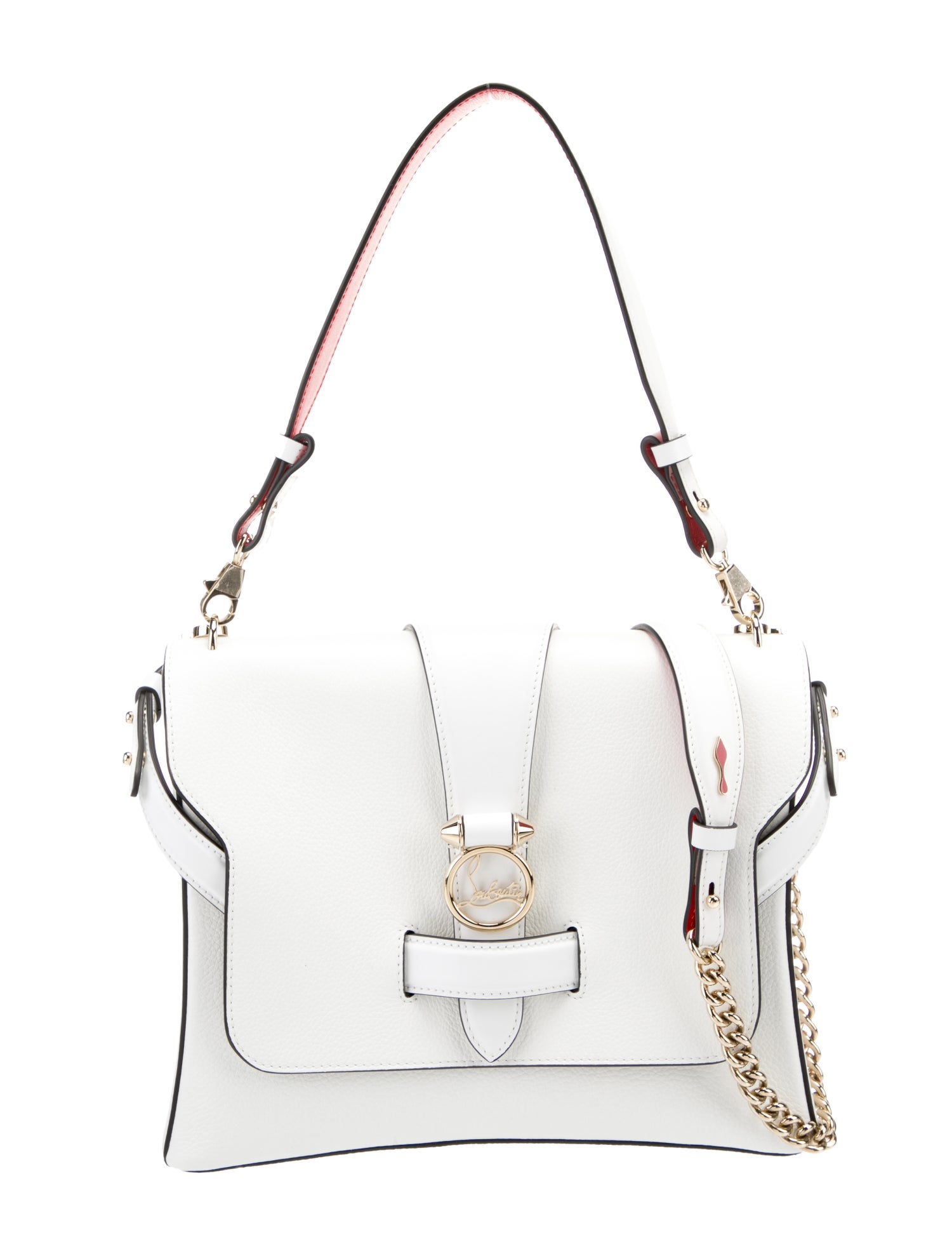 Christian Louboutin Leather Rubylou Shoulder Bag