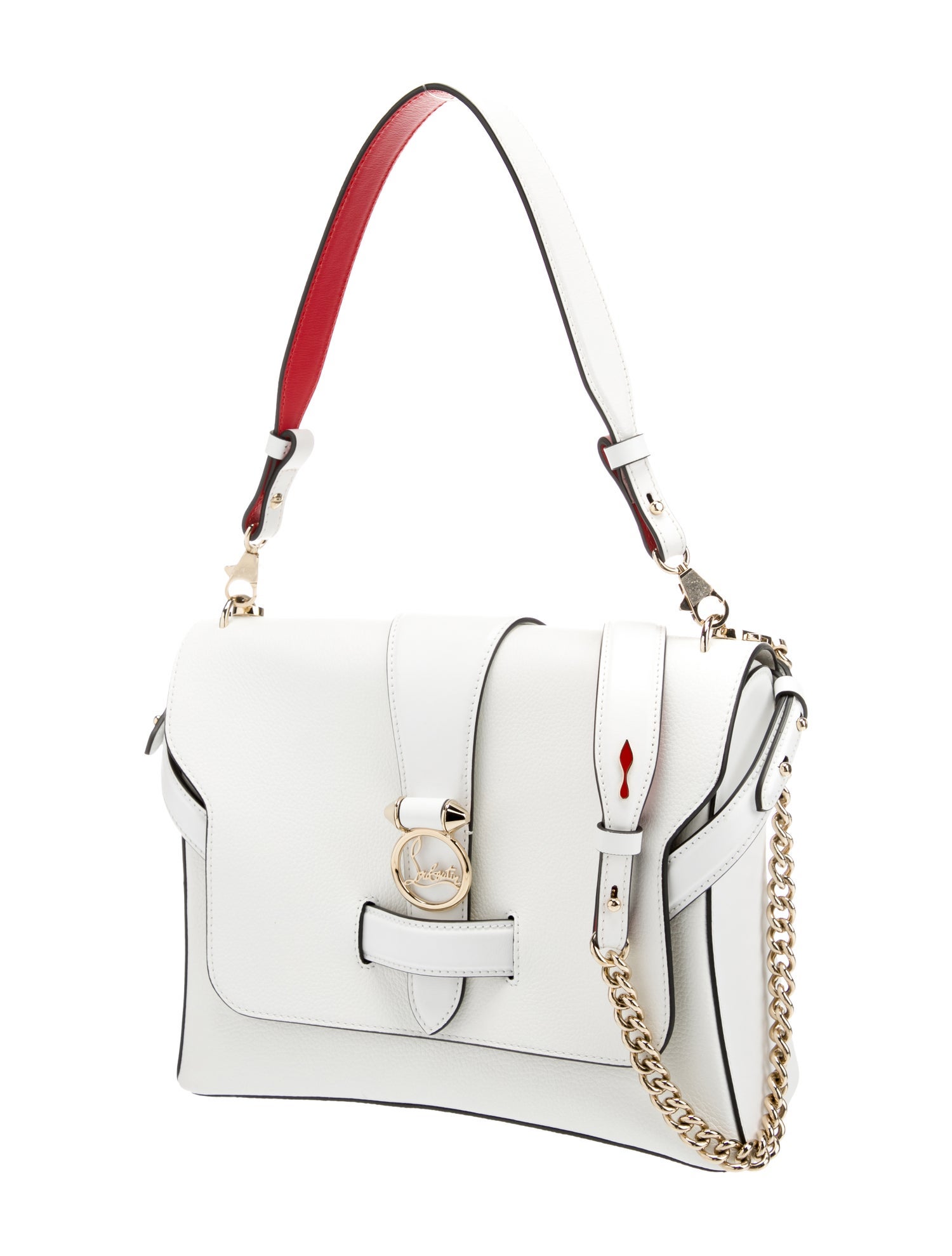 Christian Louboutin Leather Rubylou Shoulder Bag