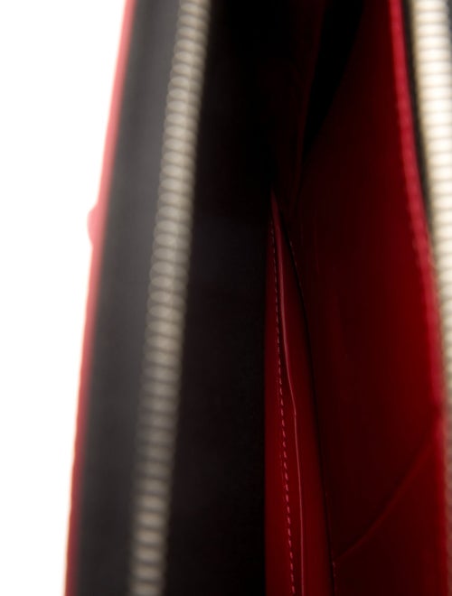 Christian Louboutin Patterned Studded Handle Bag