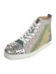 Christian Louboutin Spike Accents Crystal Sneakers