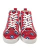 Christian Louboutin Satin Printed Sneakers