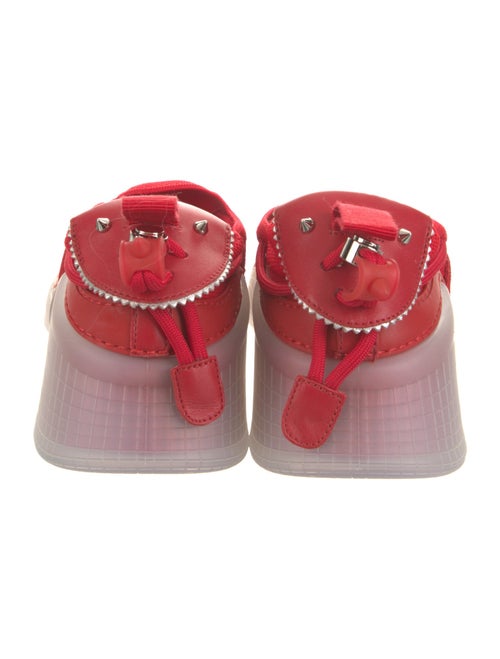 Christian Louboutin Suede Studded Accents Sneakers