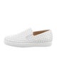 Christian Louboutin Spike Accents Leather Sneakers
