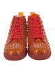 Christian Louboutin Spike Accents PVC Sneakers