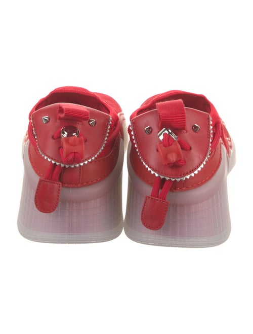 Christian Louboutin Rockstud Spike Suede Sneakers