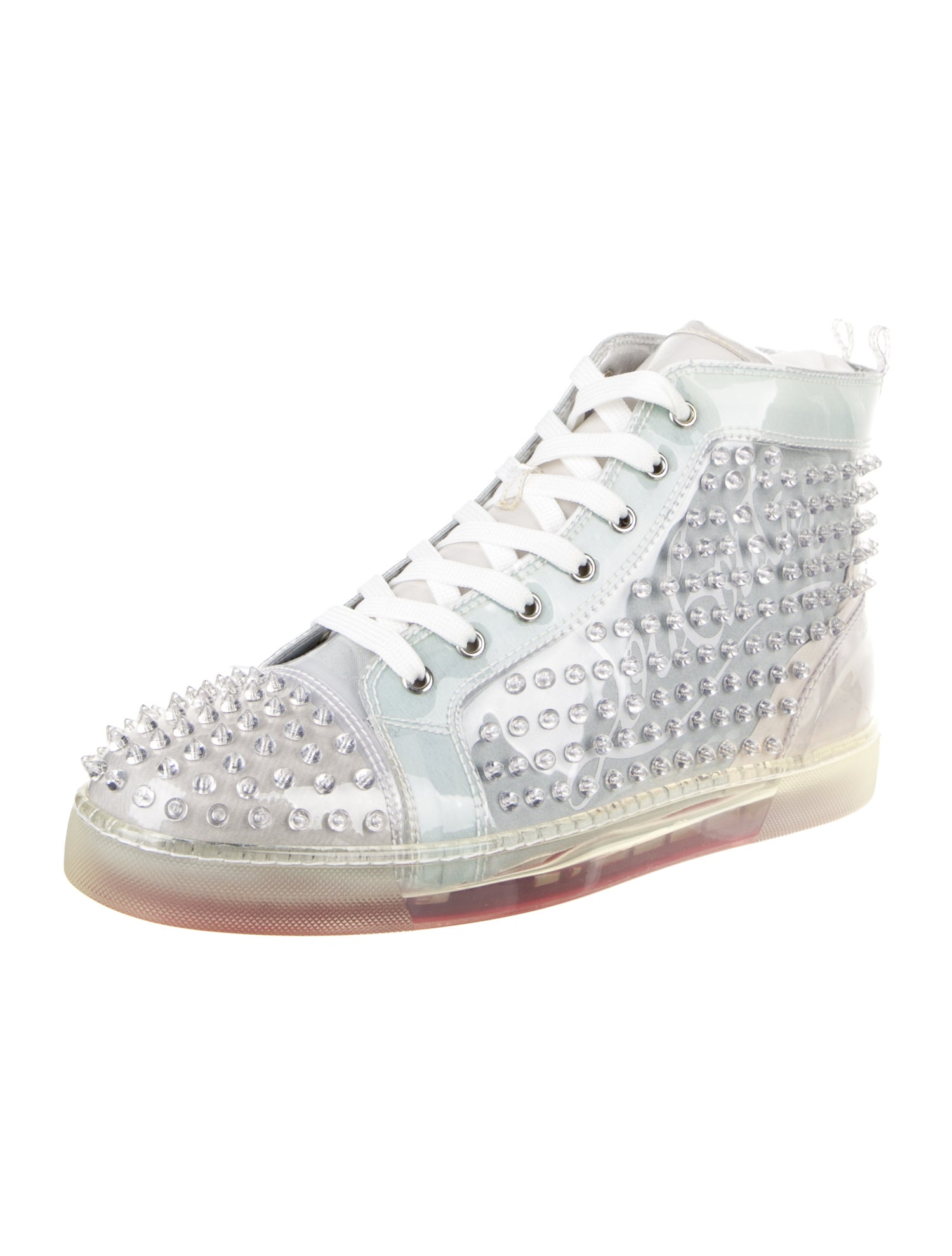 Christian Louboutin PVC Printed Sneakers