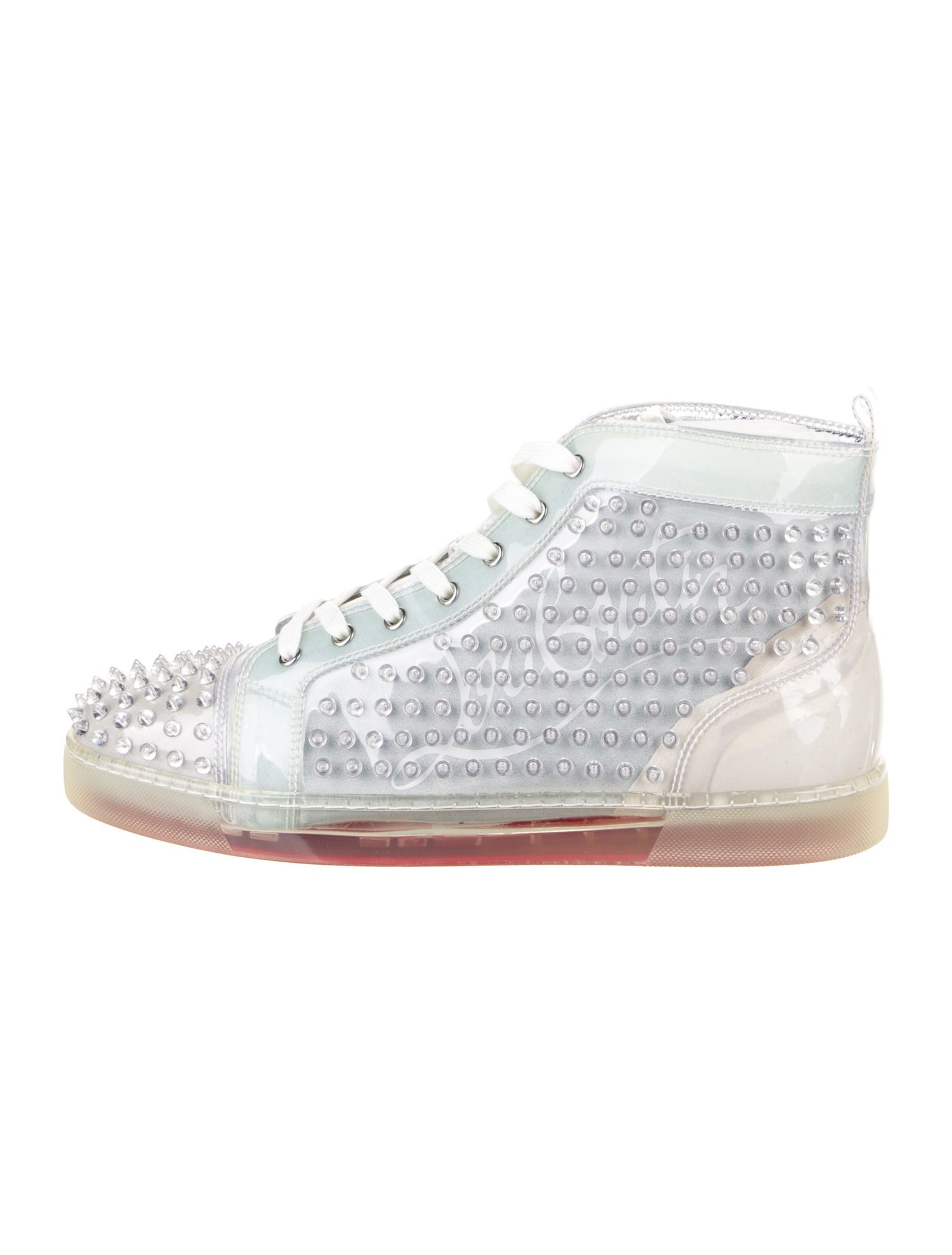 Christian Louboutin PVC Printed Sneakers
