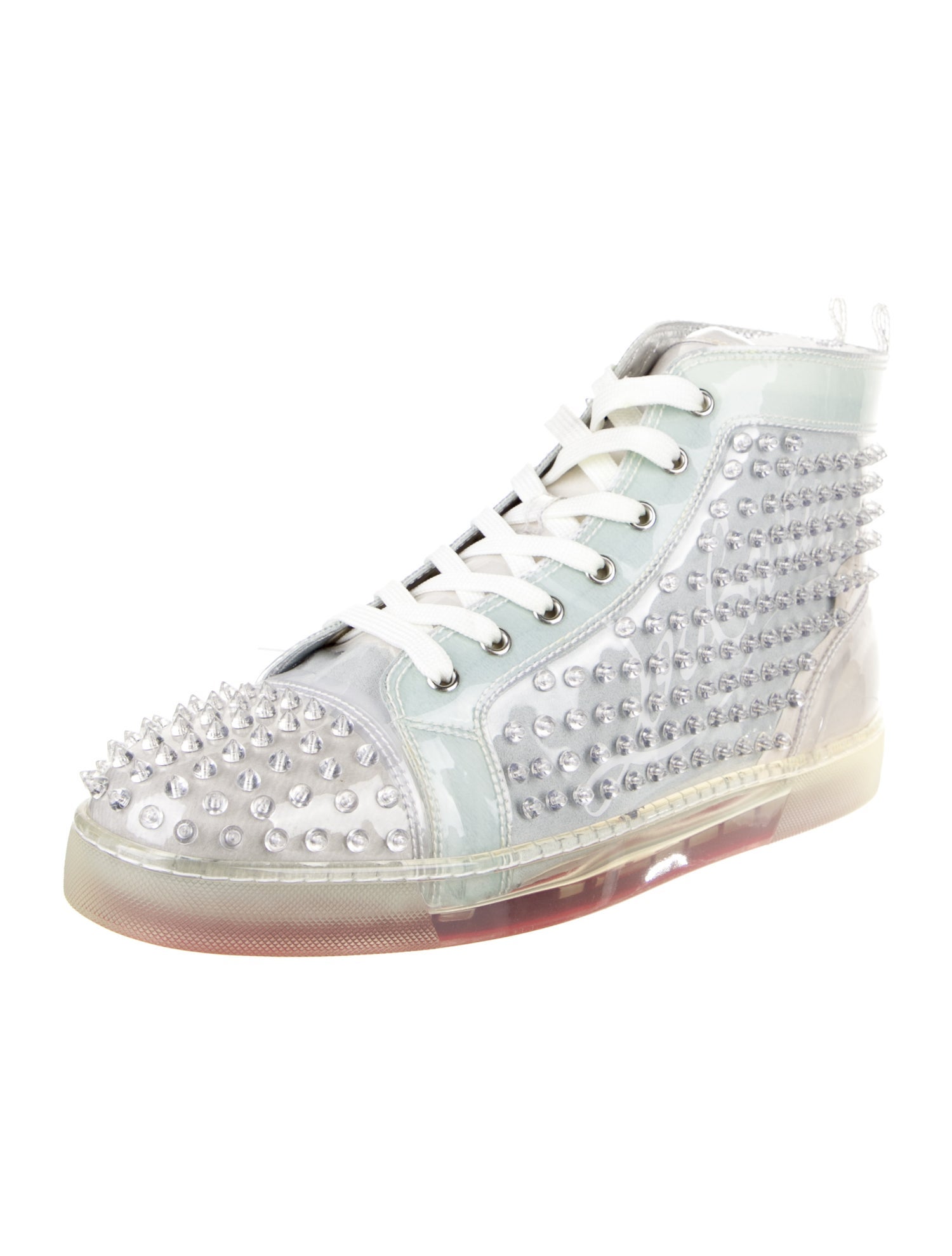 Christian Louboutin PVC Printed Sneakers