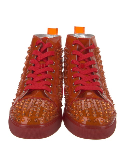 Christian Louboutin Spike Accents PVC Sneakers