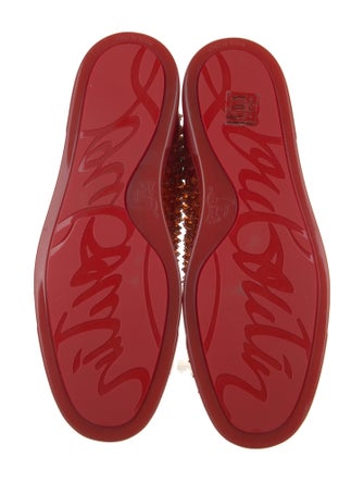 Christian Louboutin Spike Accents PVC Sneakers