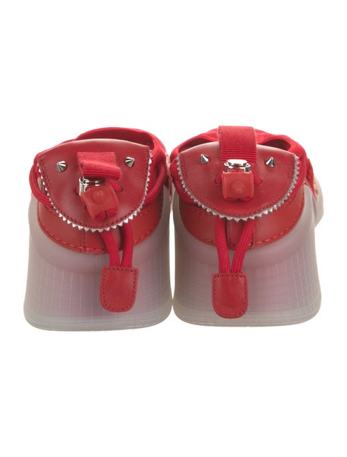 Christian Louboutin Suede Studded Accents Sneakers