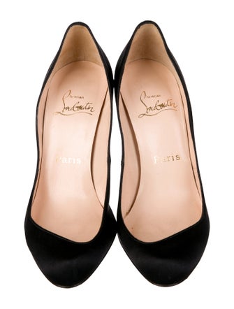 Christian Louboutin Satin Pumps