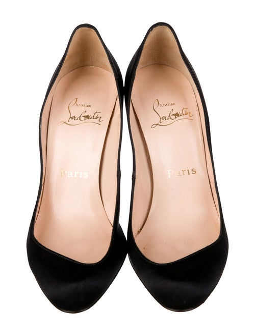 Christian Louboutin Satin Pumps