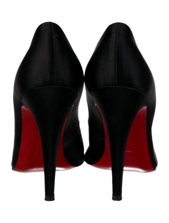 Christian Louboutin Satin Pumps