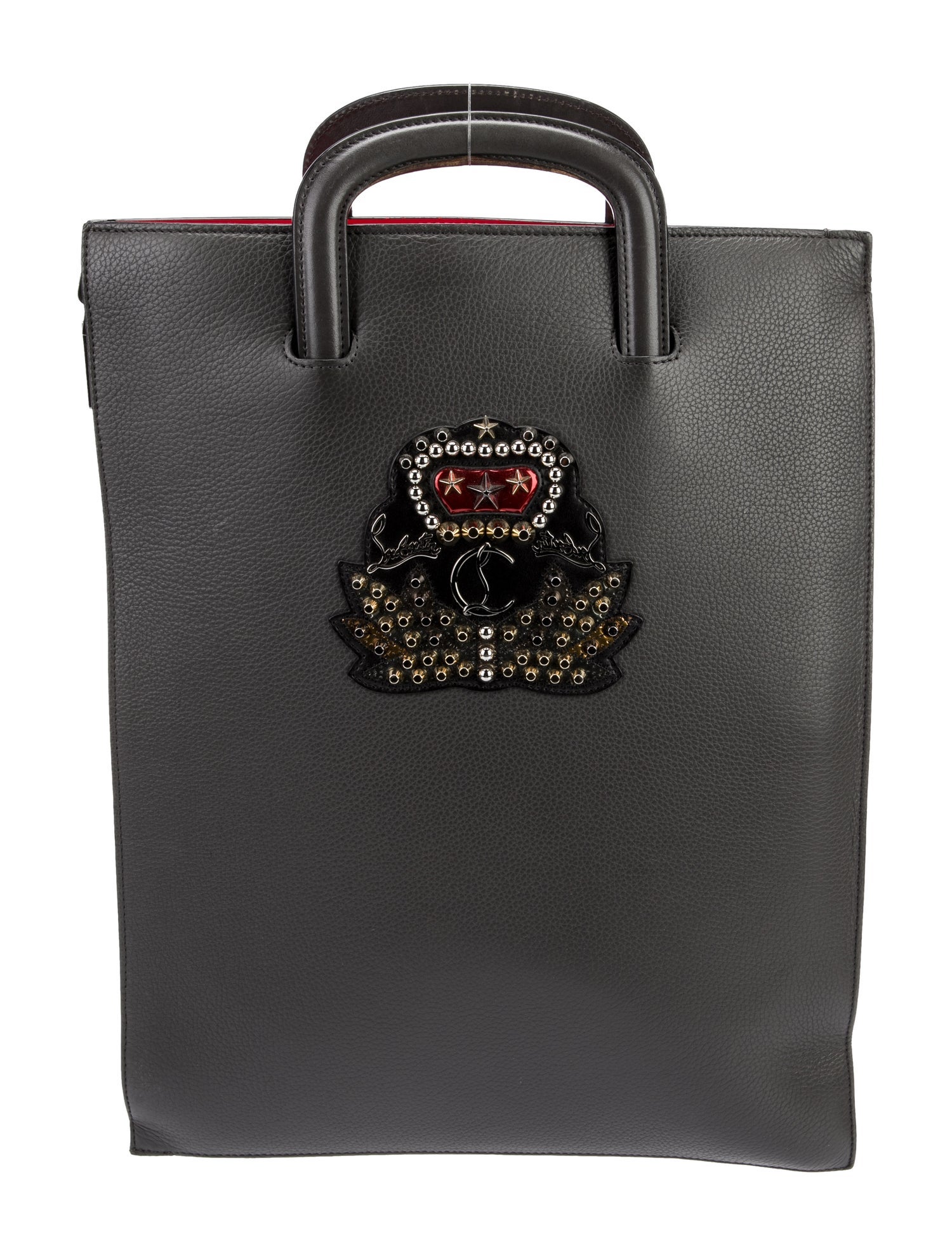 Christian Louboutin Trictrac Leather Handle Bag
