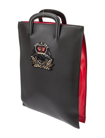 Christian Louboutin Trictrac Leather Handle Bag