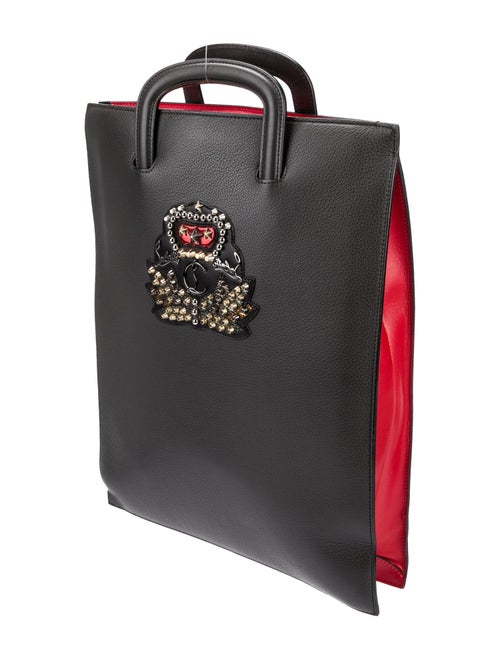 Christian Louboutin Trictrac Leather Handle Bag