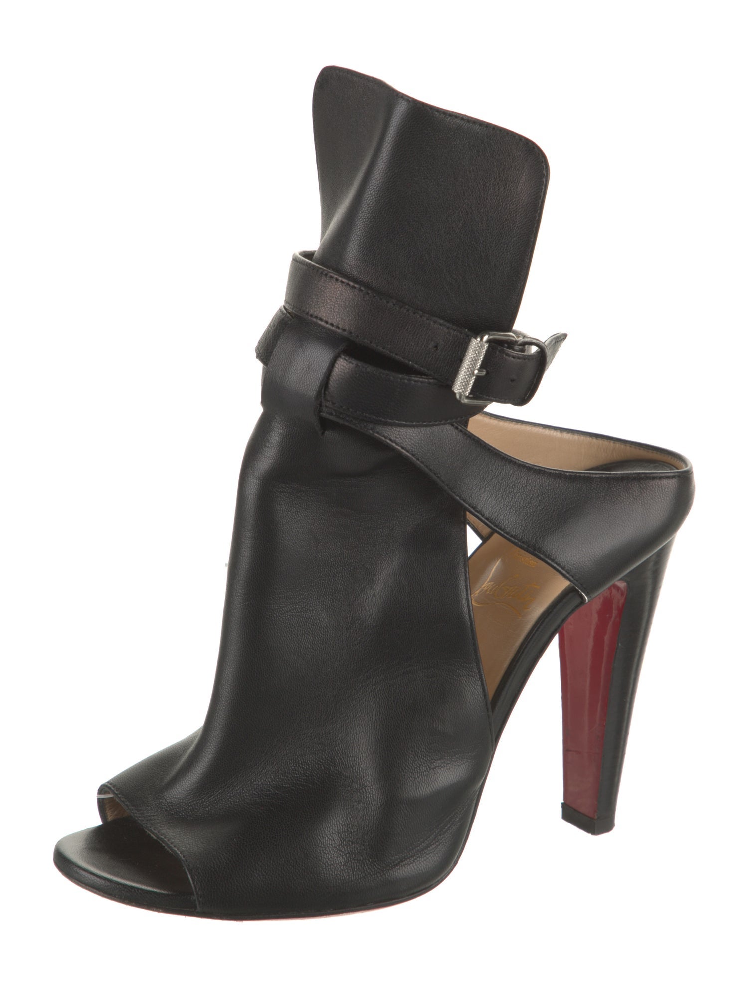 Christian Louboutin Leather Slingback Pumps