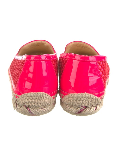 Christian Louboutin Printed Glitter Accents Espadrilles