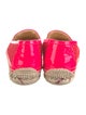 Christian Louboutin Printed Glitter Accents Espadrilles