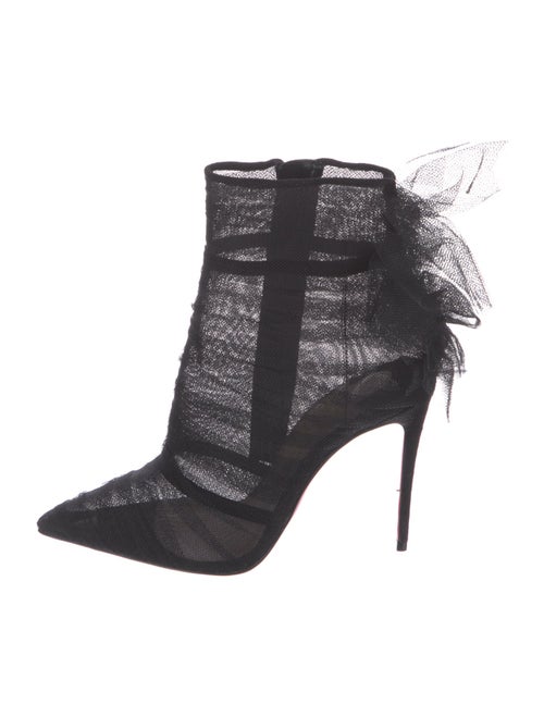 Christian Louboutin Ruffle Embellishment Boots